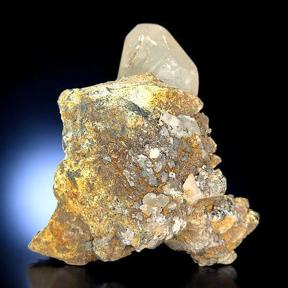 Titanite/Sphene Crystals w/ Calcite & Amphibole – Specimen from Zagi Mts, Pakistan