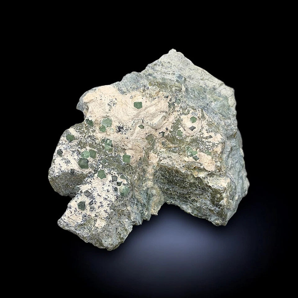 Demantoid Garnet Natural Mineral Specimen Locality: Bajaur Distt., KPK, Pakistan