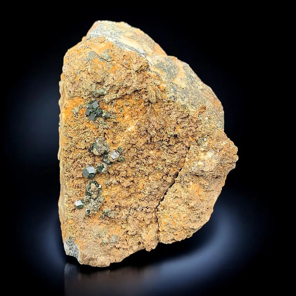Natural Demantoid Garnet Mineral Specimen from Bajaur District, KPK, Pakistan