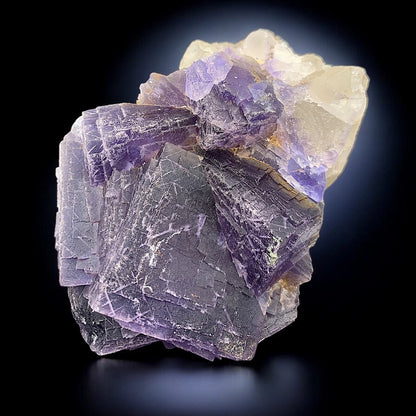 Natural Cubic Fluorite Cluster Mineral Specimen - from Balochistan, Pakistan
