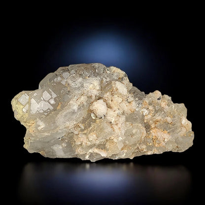 Black Rutile with Quartz on Matrix Mineral Specimen - from Zagi Mts., Pakistan