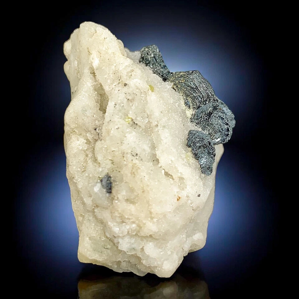 Rare Specularite Hematite Crystal Flowers on Matrix - from Balochistan, Pakistan
