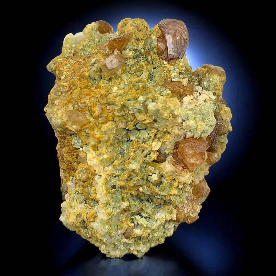 Hessonite Garnet Natural Mineral Specimen From Bajaur District KPK Prnc Pakistan