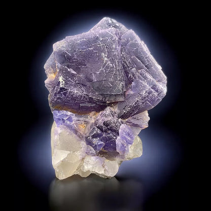 Natural Cubic Fluorite Cluster Mineral Specimen - from Balochistan, Pakistan