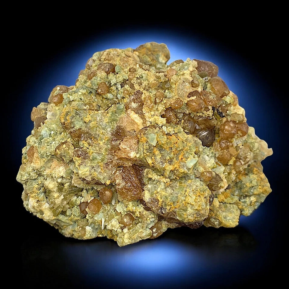 Hessonite Garnet Natural Mineral Specimen From Bajaur District KPK Prnc Pakistan