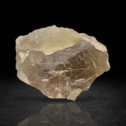 Rare Golden Rutile Quartz Crystal Mineral Specimen - from Zagi Mts, KPK, Paistan