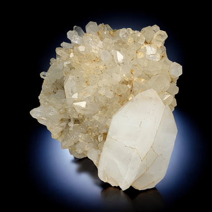 Faden Quartz Cluster Natural Mineral Specimen from Zhob, Balochistan, Pakistan