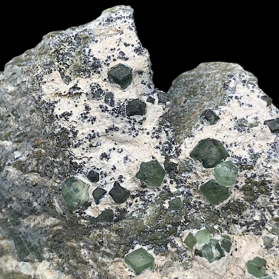 Demantoid Garnet Natural Mineral Specimen Locality: Bajaur Distt., KPK, Pakistan