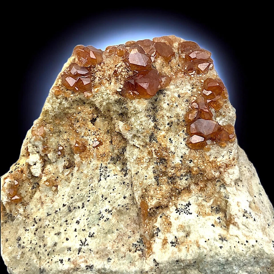 Hessonite Garnet Natural Mineral Specimen From Bajaur District KPK Prnc Pakistan