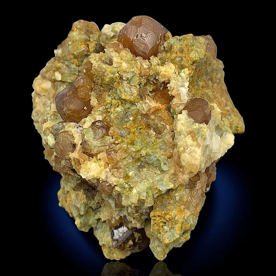 Hessonite Garnet Natural Mineral Specimen From Bajaur District KPK Prnc Pakistan