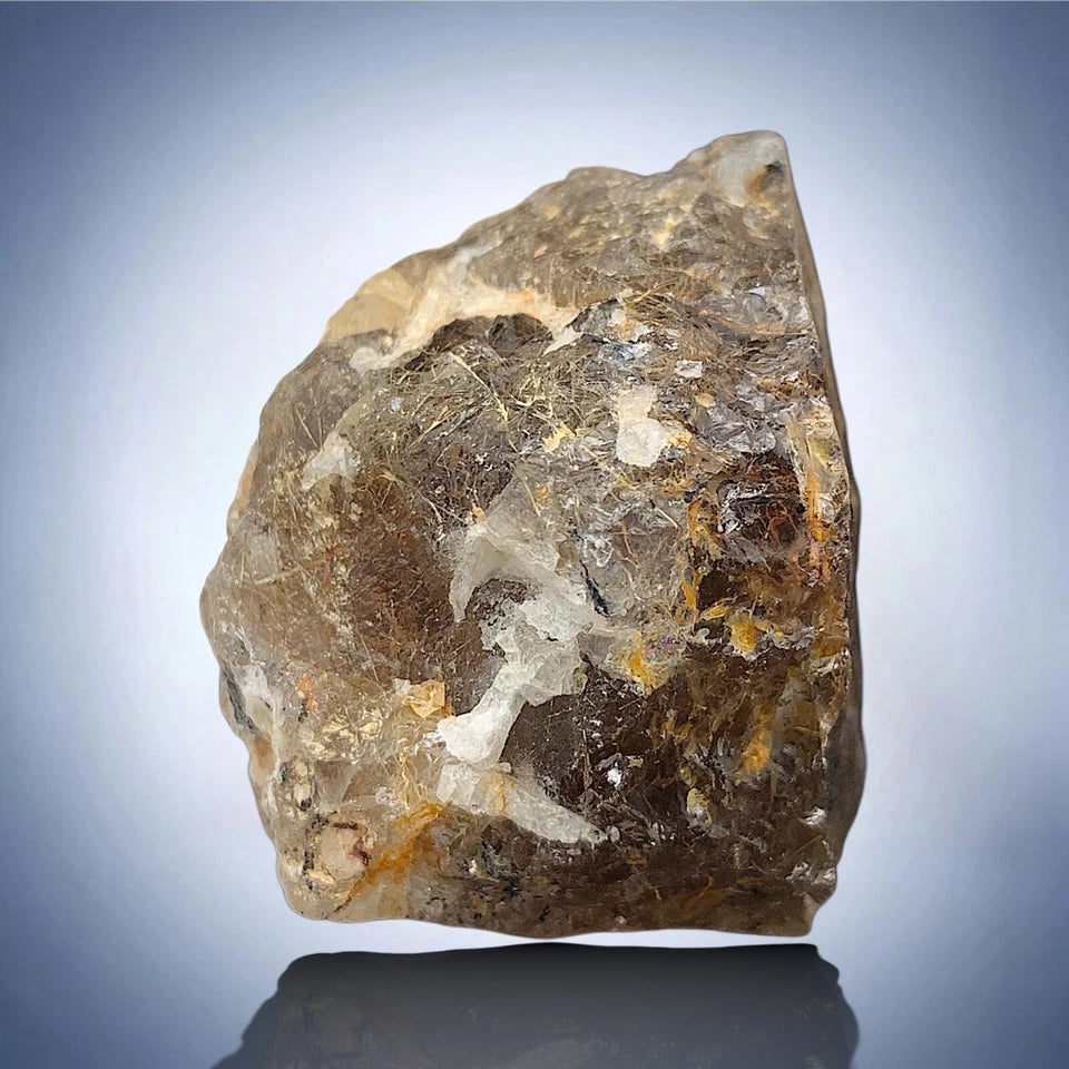 Golden rutilated quartz - zagi Mountain, Hameed Abad Kafoor Dheri, KPK, Pakistan