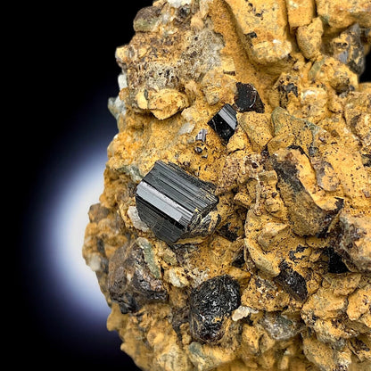 Red Vesuvianite Crystals on Matrix - Rare Mineral Specimen from Skardu, Pakistan