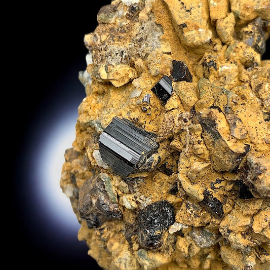 Red Vesuvianite Crystals on Matrix - Rare Mineral Specimen from Skardu, Pakistan