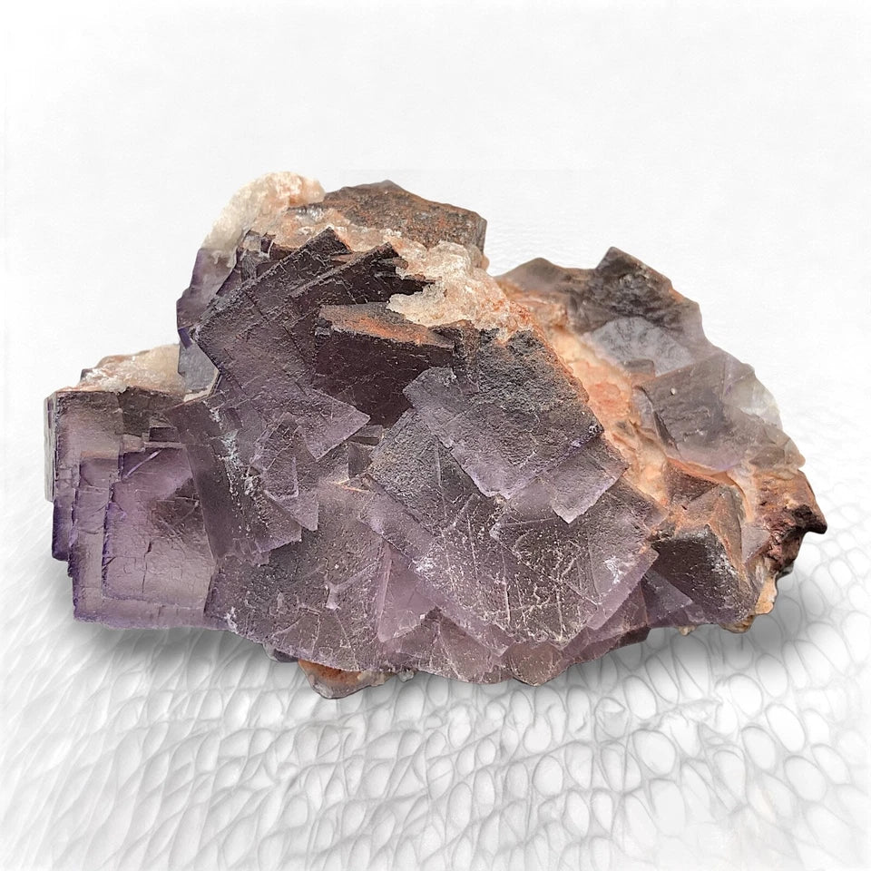 Natural Phantom Fluorite Crystal Mineral Specimen - from Balochistan, Pakistan